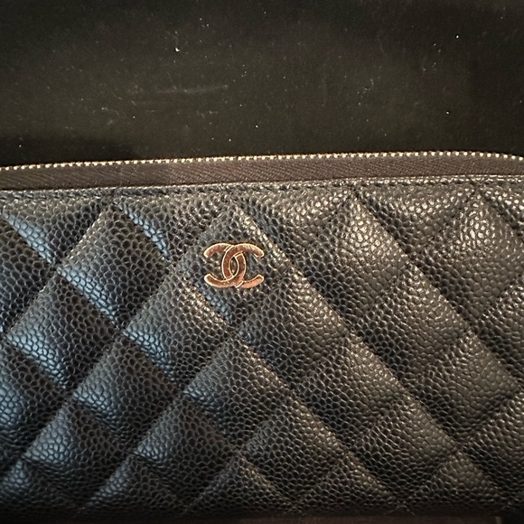 Chanel Black caviar wallet - Picture 3 of 6